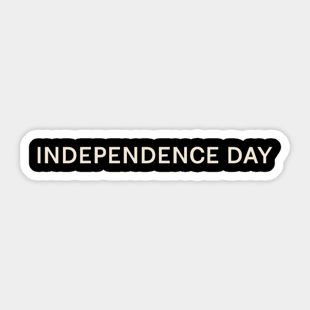 Independence Day On This Day Perfect Day Sticker by TV Dinners